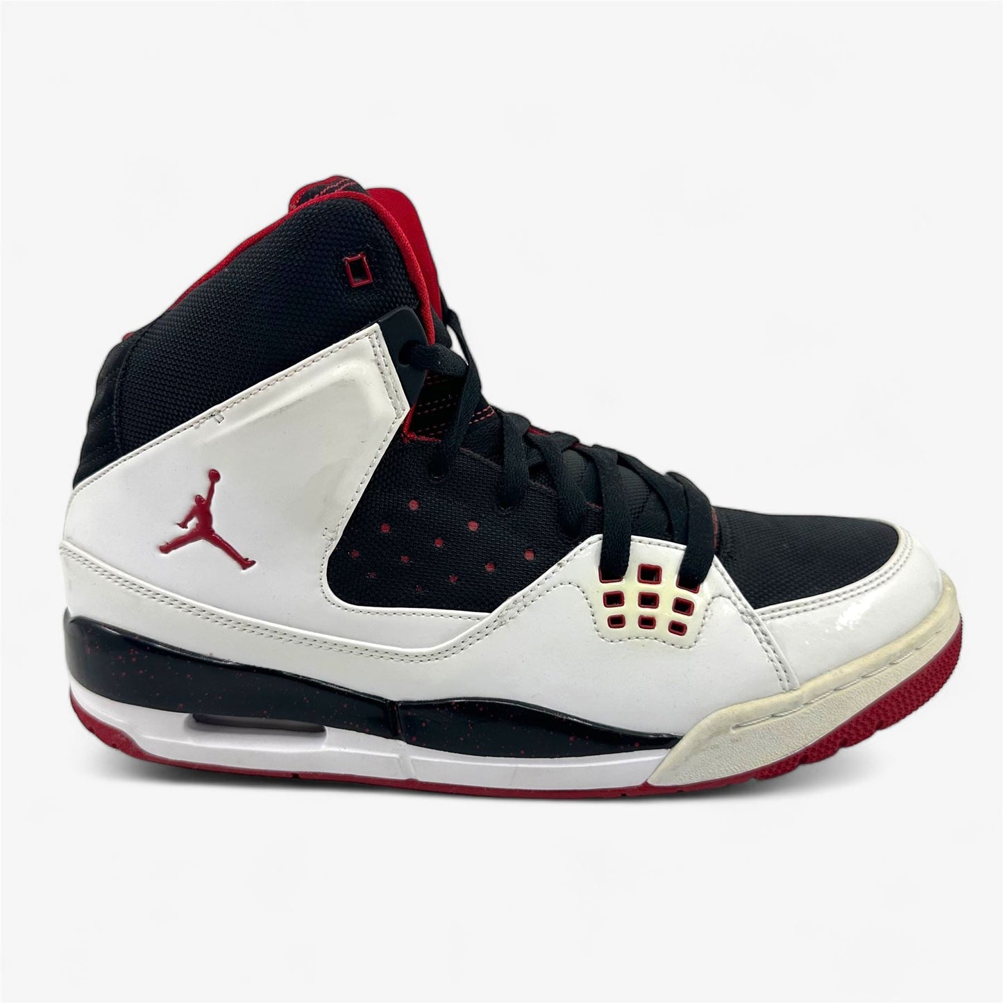 Jordan SC-1 White Gym Red Black Mens Athletic Sneaker