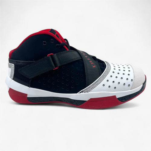 Jordan Air Jordan 2010 Outdoor White Varsity Red Outdoor Mens Athletic Sneaker