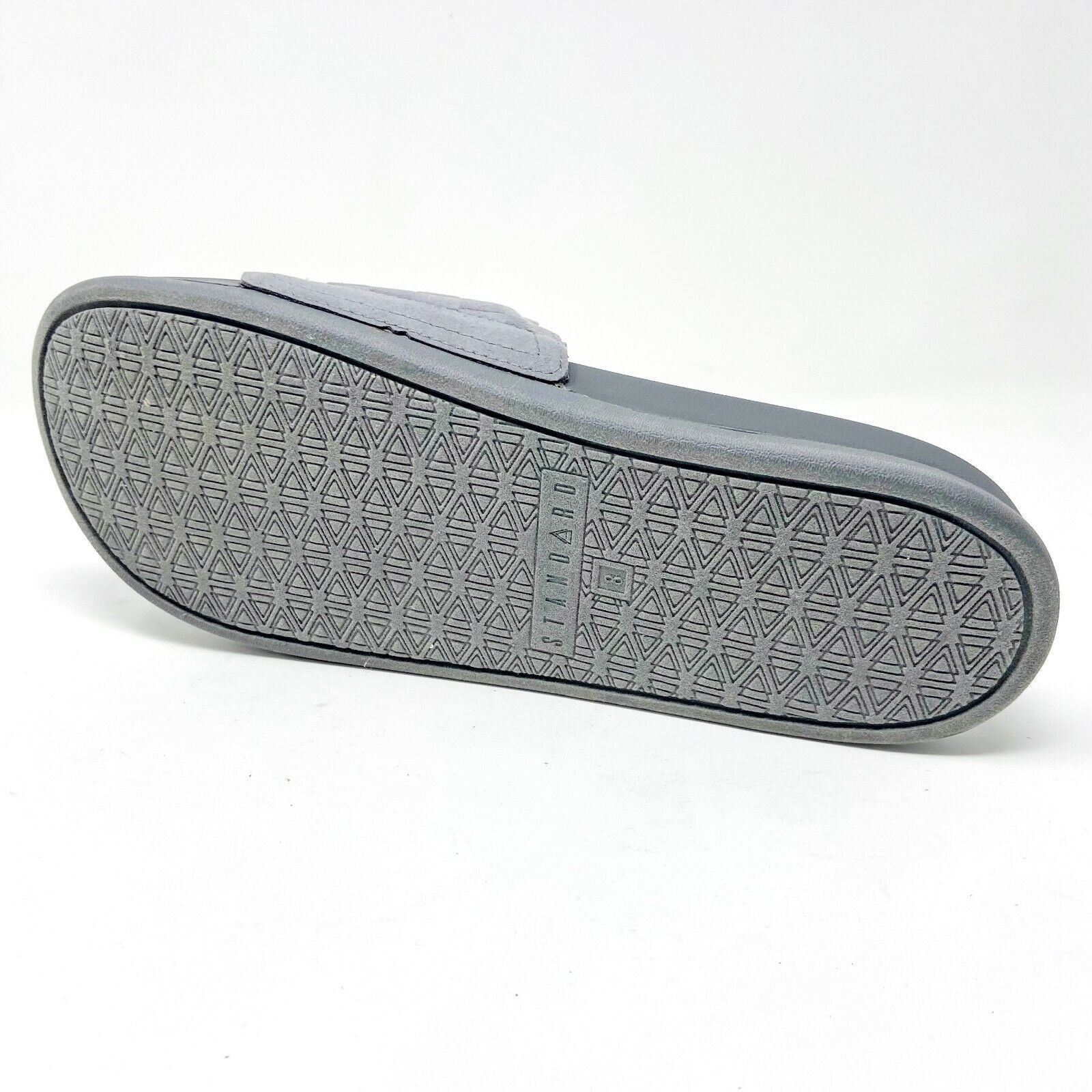 STNDRD Standard Los Angeles Monaco Checkerboard Gray Mens Slide Sandals