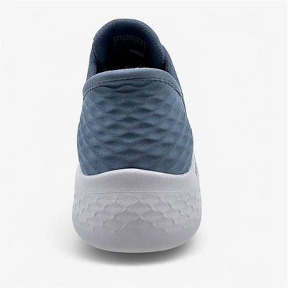 Skechers Go Walk Flex Grand Entry Blue Womens Athletic Sneaker