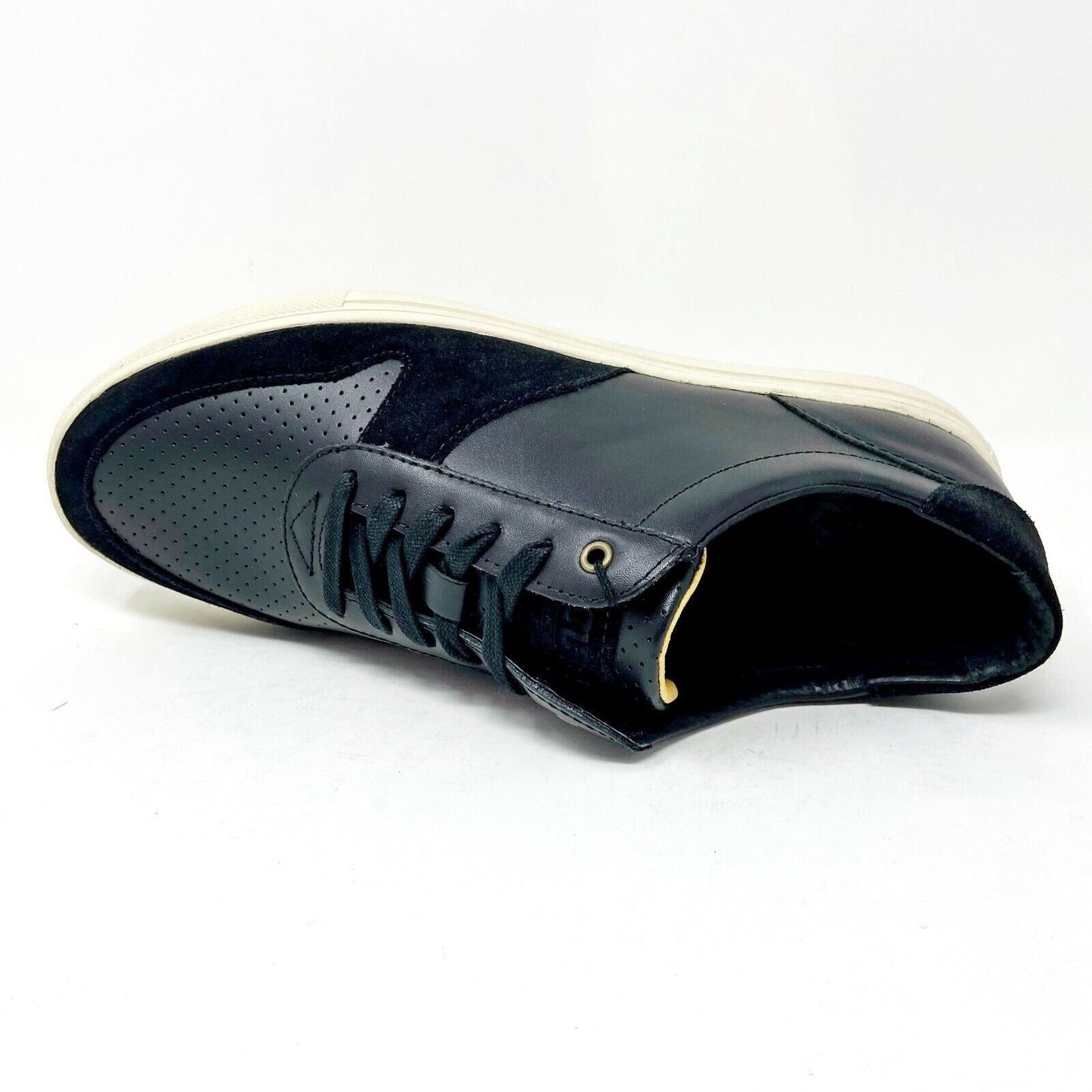 Clae Gregory SP Black Leather Suede Mens Premium Casual Sneakers