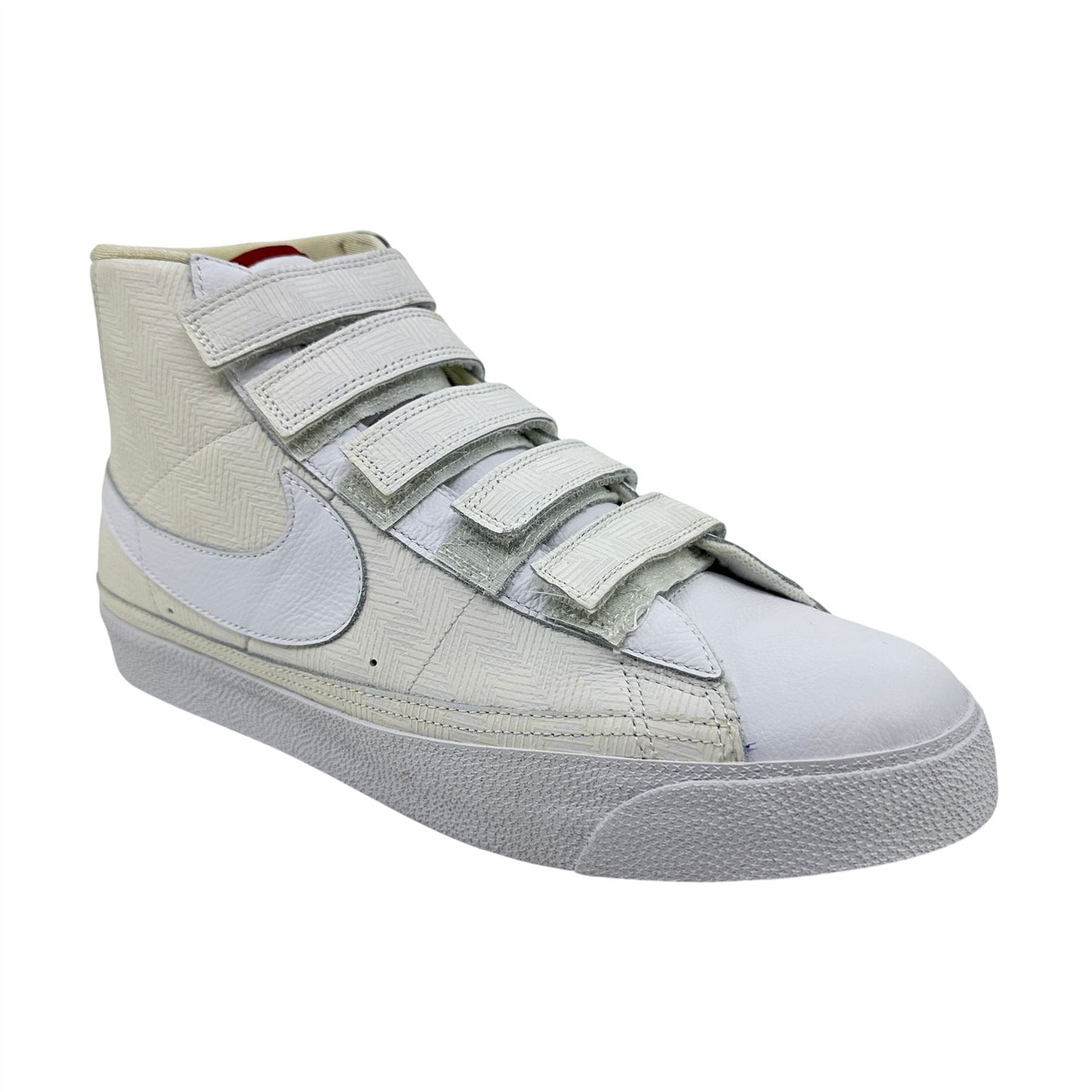 Nike Blazer AC High White Varsity Red Green Mens Athletic Sneaker