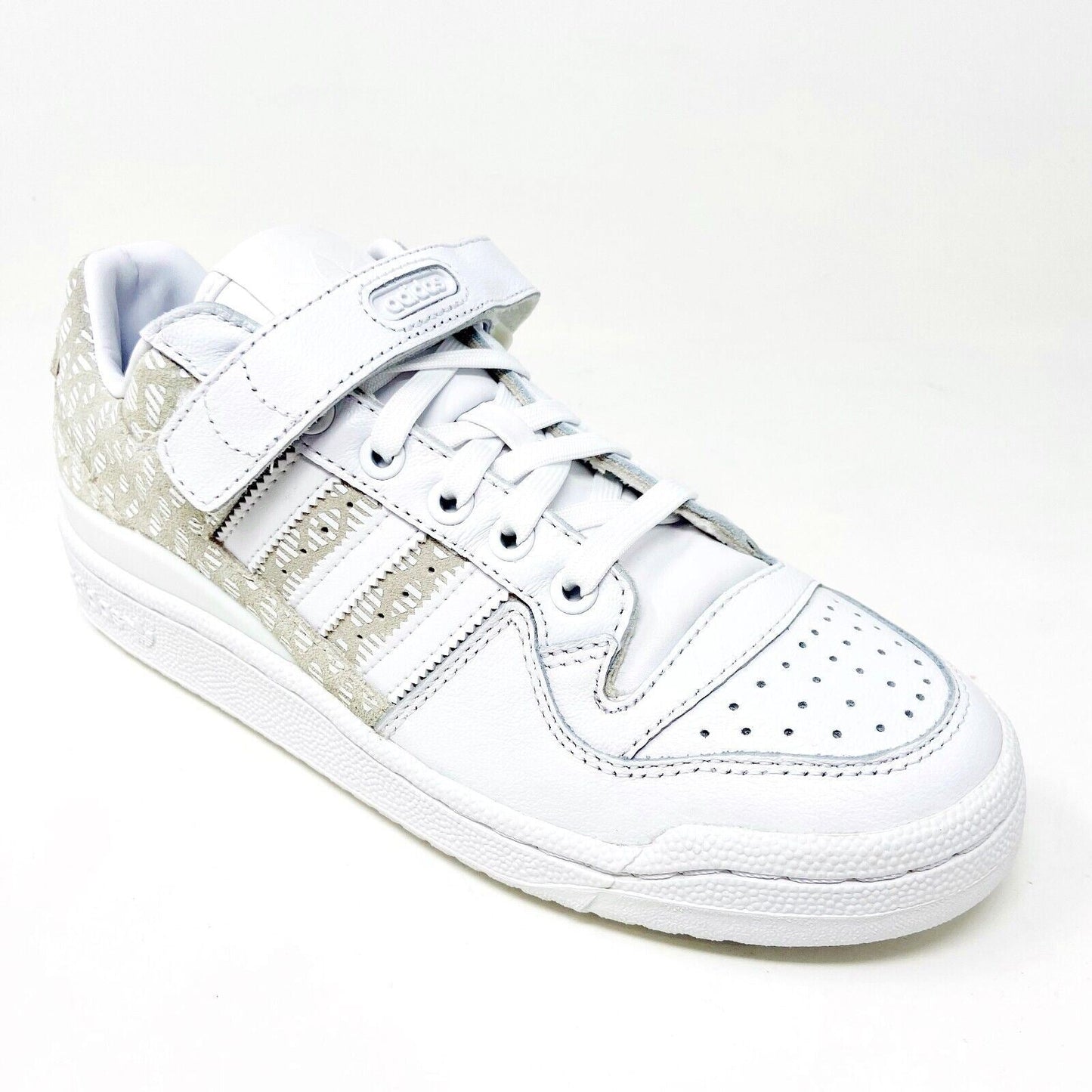 Adidas Originals Forum Low White Gray Womens Size 7 Trainer Sneakers BY9348