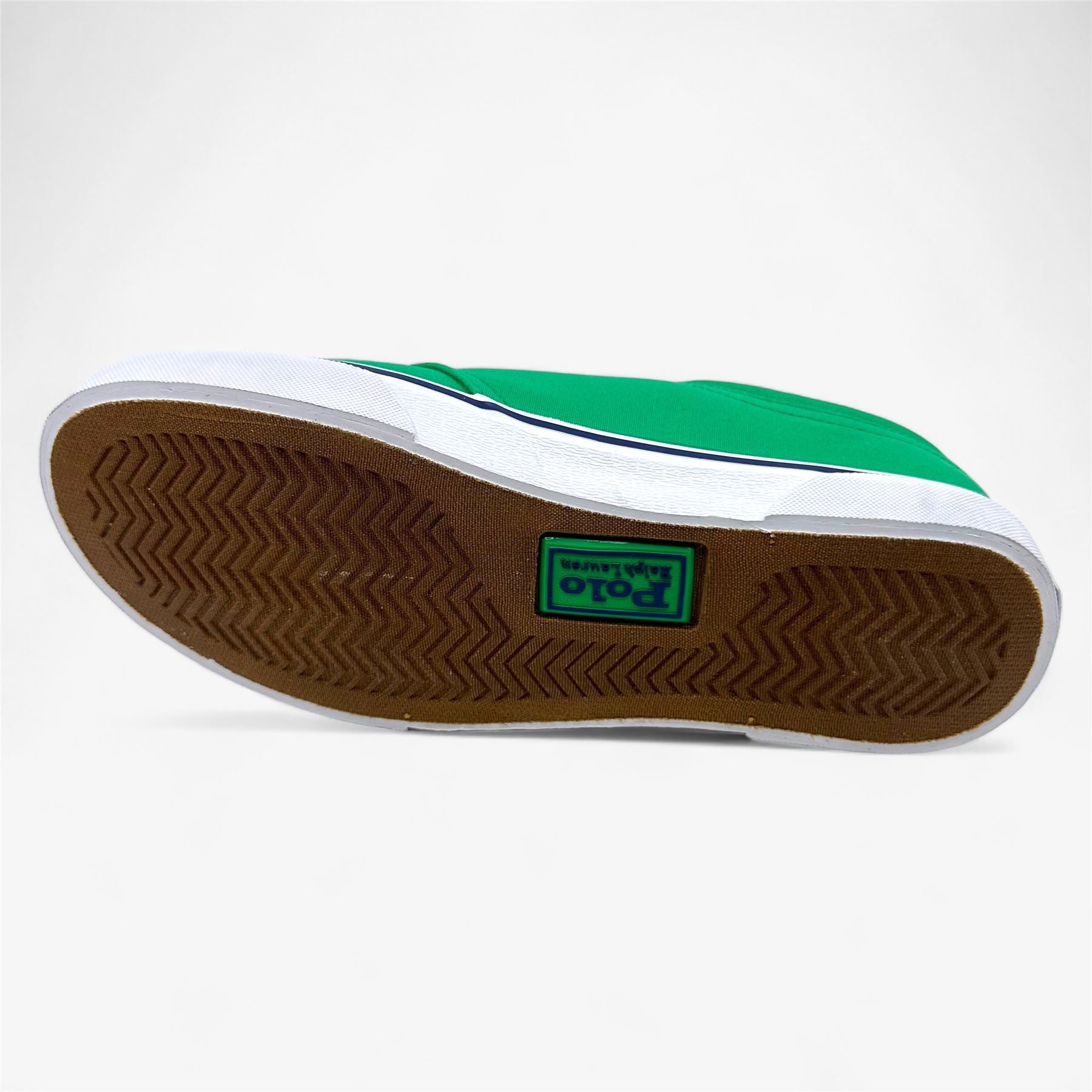 Ralph Lauren Faxon X SK LTL Green White Mens Casual Sneaker