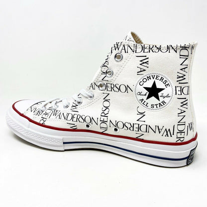 Converse Chuck 70 Hi Grid JW Anderson White Black 160808C Womens Size 7.5