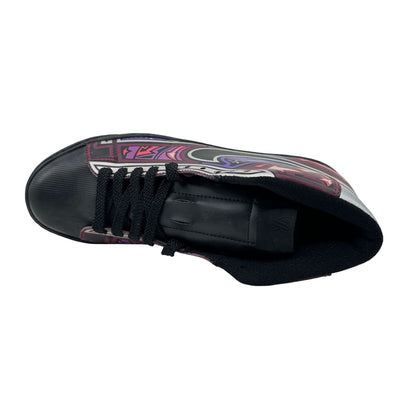 Nike Blazer High Black Red Purple Mens Athletic Sneaker