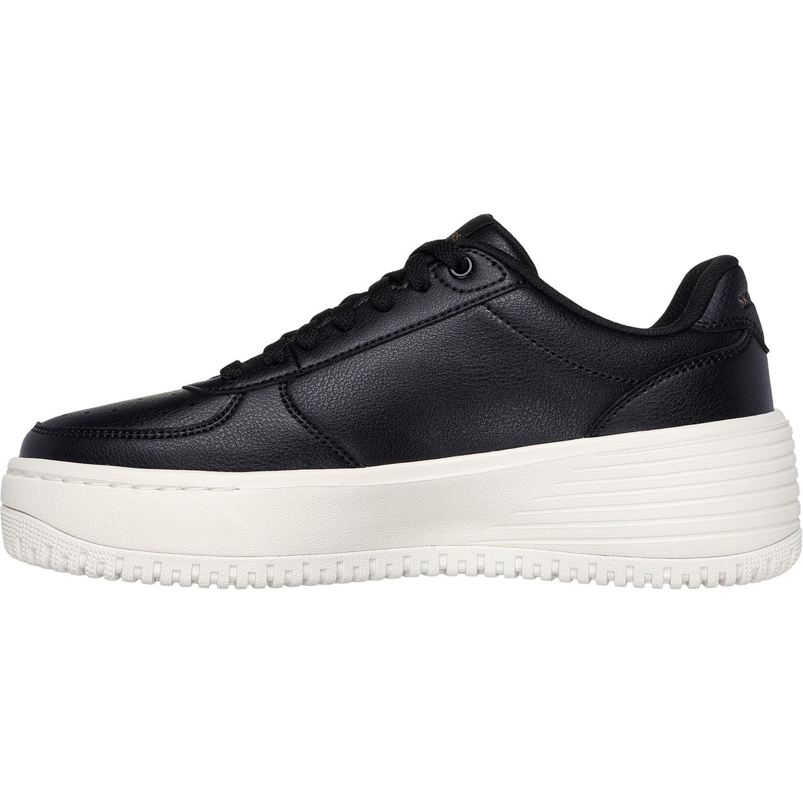 Women's Wide Fit Skechers 185110 Court Classics Grand 92 Be Lifted Trainers