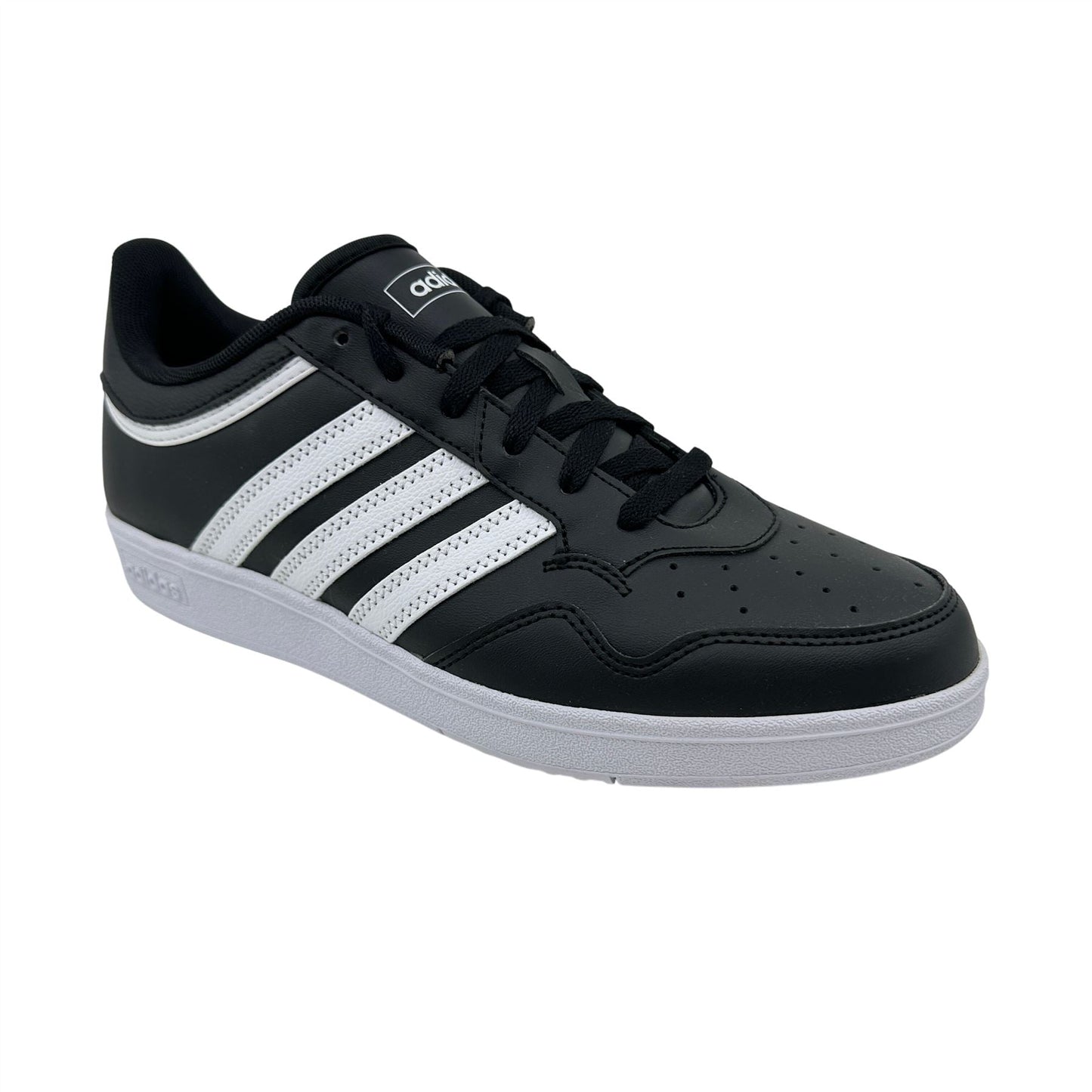 Adidas Hoops 4.0 Core Black Cloud White Mens Athletic Sneaker