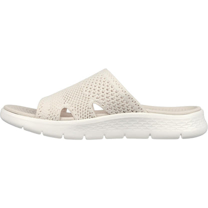 Women's Wide Fit Skechers 141425 Go Walk Flex Elation Sandals