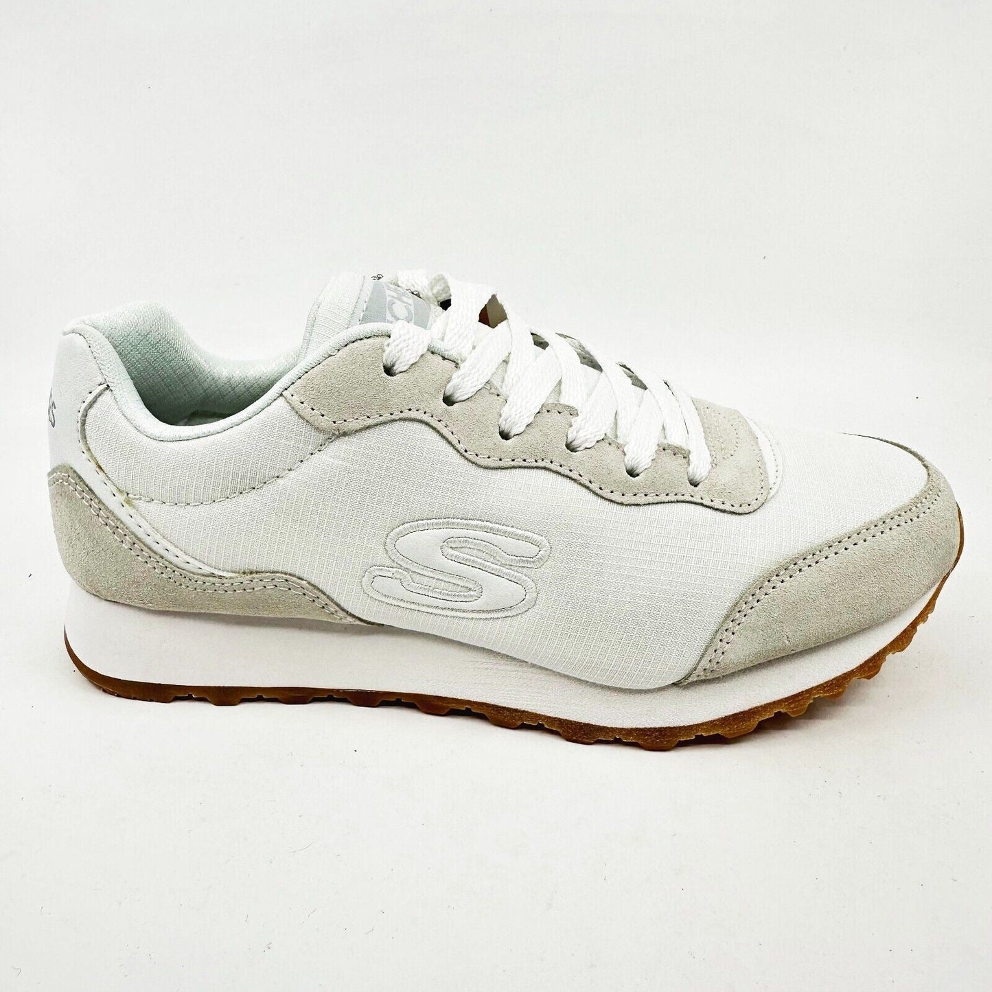 Skechers OG 85 Vibein White Womens Size 6 Athletic Sneakers