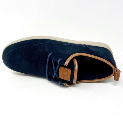 Clae Marlin Deep Navy Suede Mens Premium Casual Sneakers