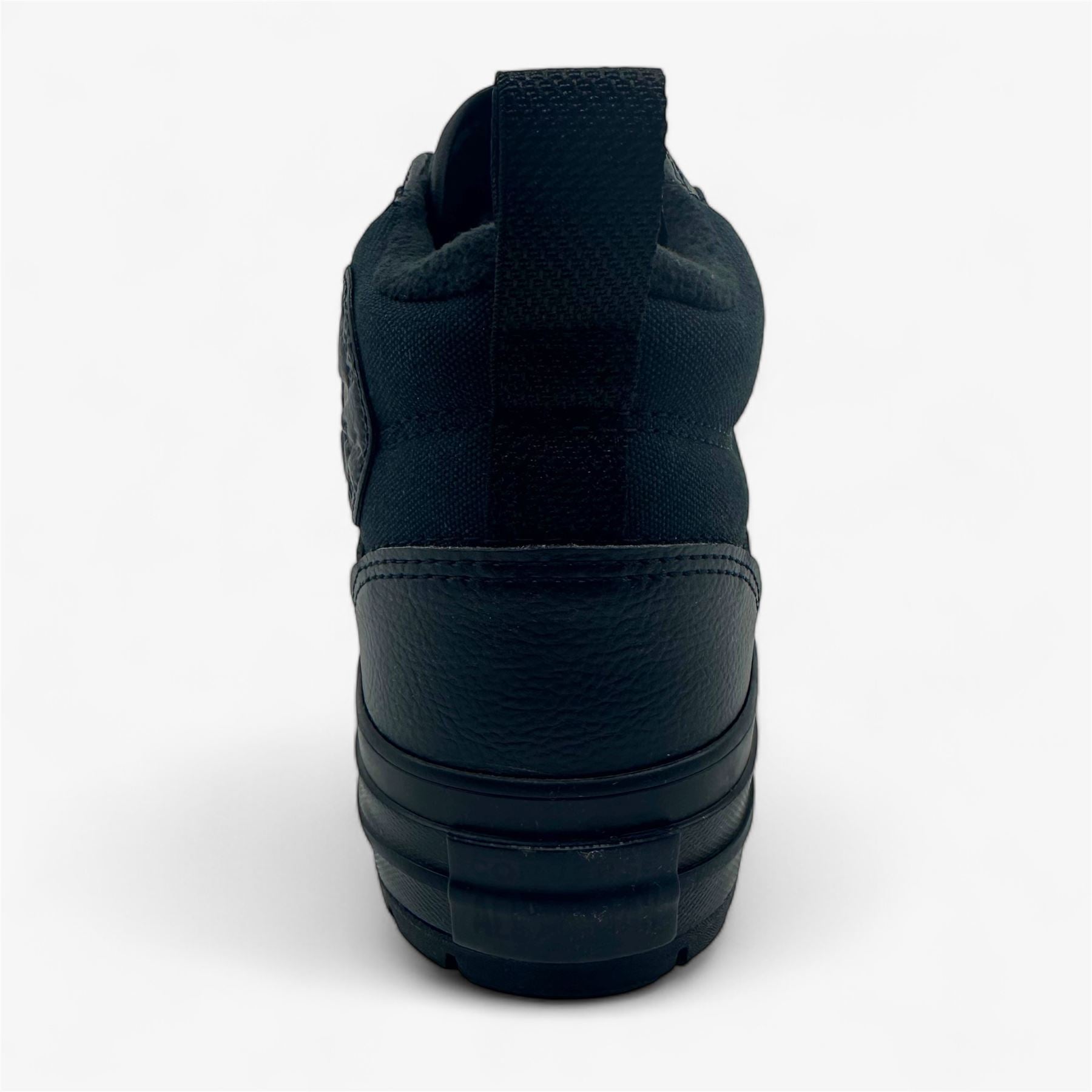 Converse CTAS Malden Street Boot Mid Triple Black Mens Athletic Sneaker
