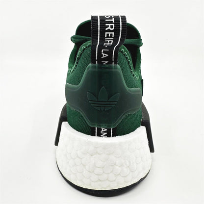 adidas NMD R1 Green White Black Women Athletic Sneaker HQ4280