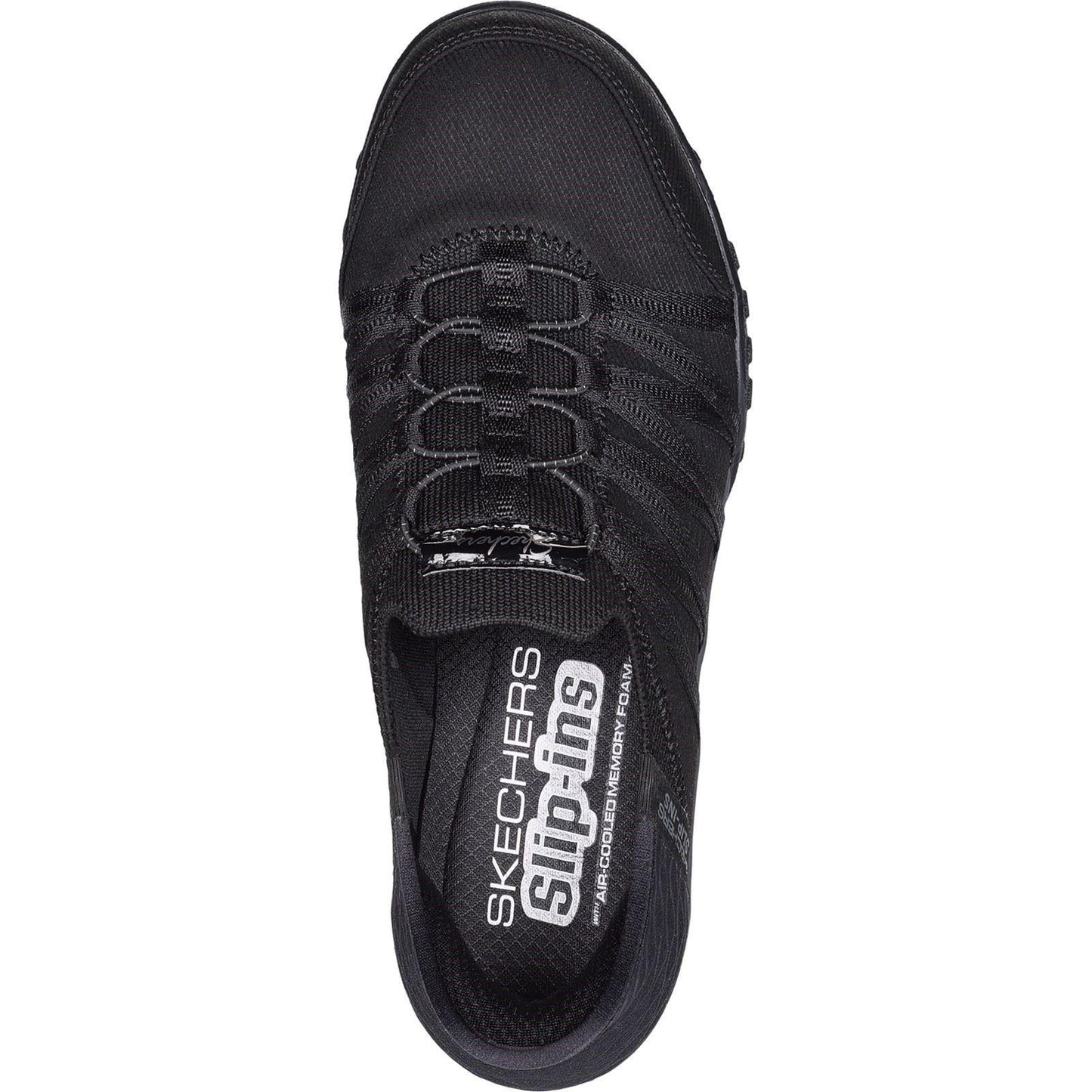 Women's Wide Fit Skechers 100593 Breathe Easy Roll Shoes