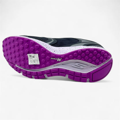 Skechers Go Run Consistent 2.0 Dynamic Energy Charcoal Purple Womens Sneaker
