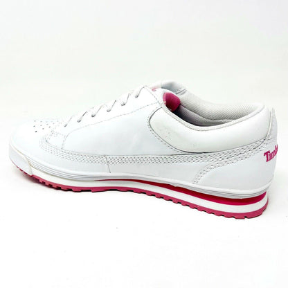 Timberland Timbercourt White Leather Womens Casual Sneakers 18383