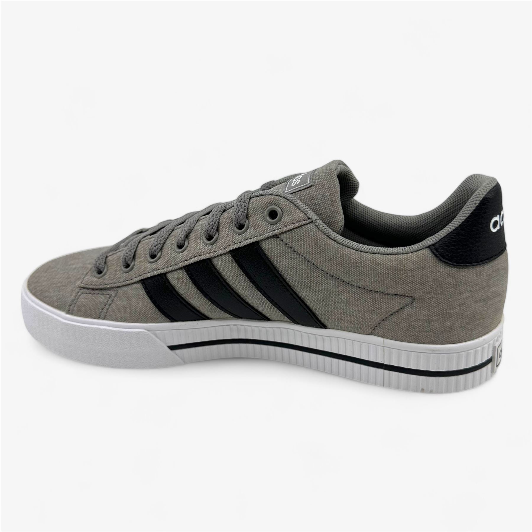Adidas Daily 3.0 Dove Grey Core Black Mens Size 8.5 Athletic Sneaker