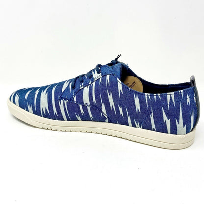 Clae Ellington Textile Deep Navy Bolt Canvas Mens Premium Casual Sneakers