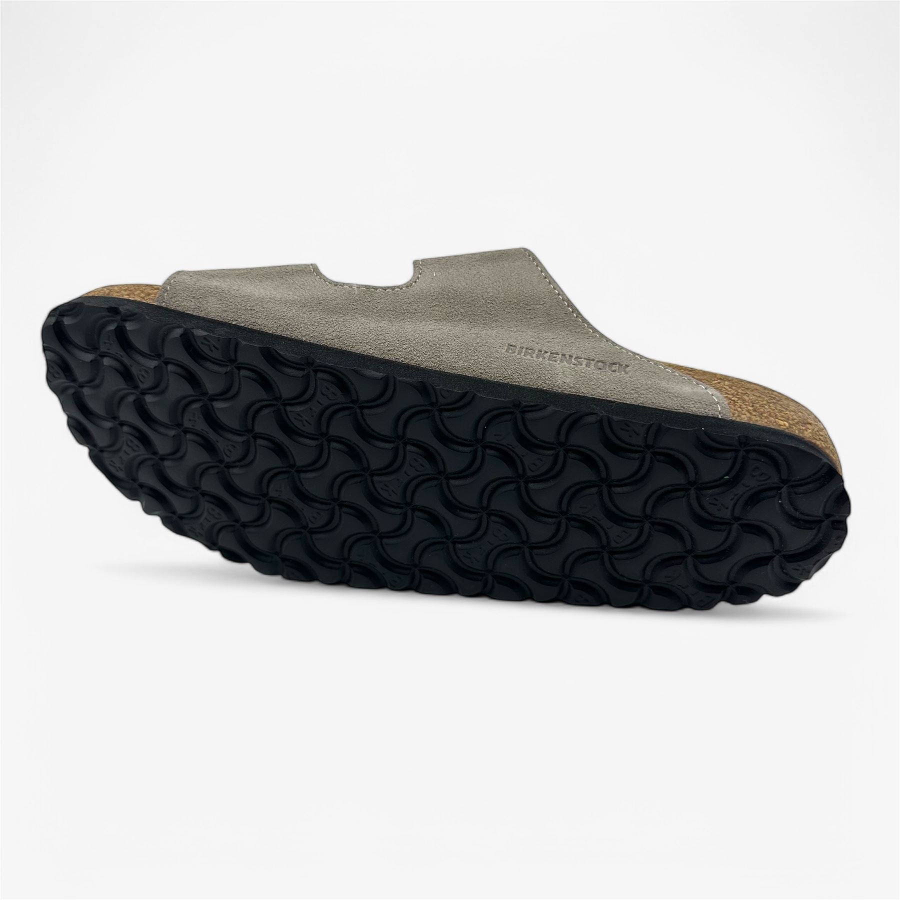 Birkenstock Arizona Shearling Stone Coin Womens Casual Soft Footbead Clog