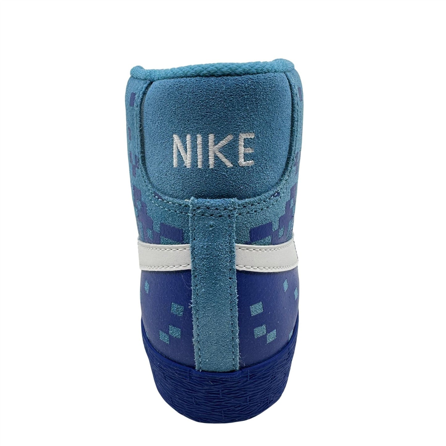 Nike Blazer High Scuba Blue White Mens Athletic Sneaker