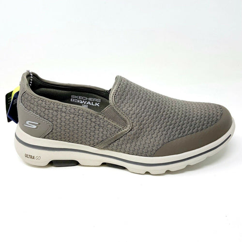 Skechers Go Walk 5 Apprize Khaki Mens Casual Walking Shoes