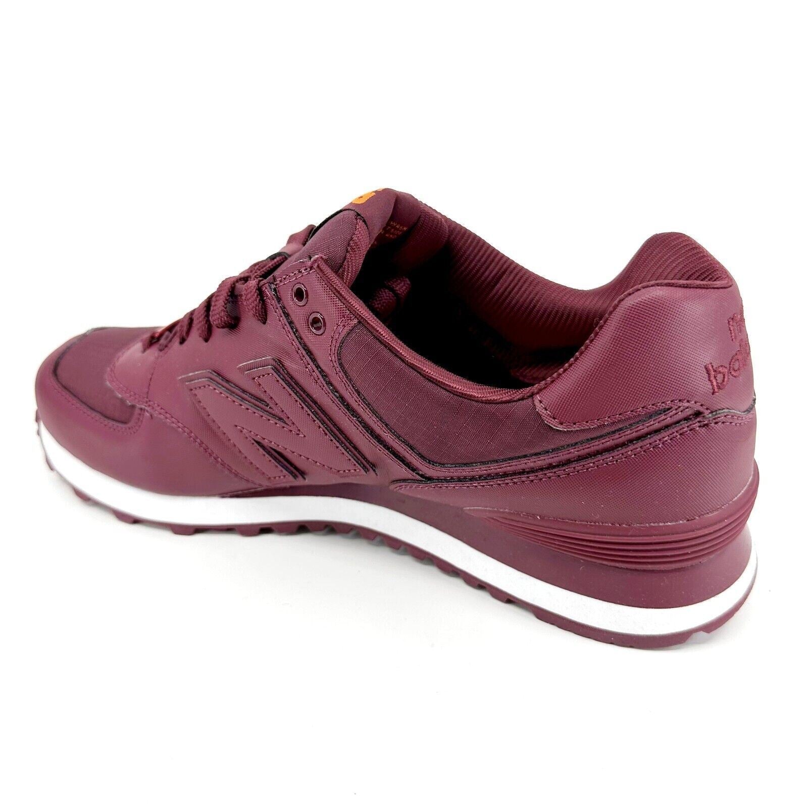 New Balance 574 Classics Burgundy Flight Jacket Mens Sneakers ML574FJR