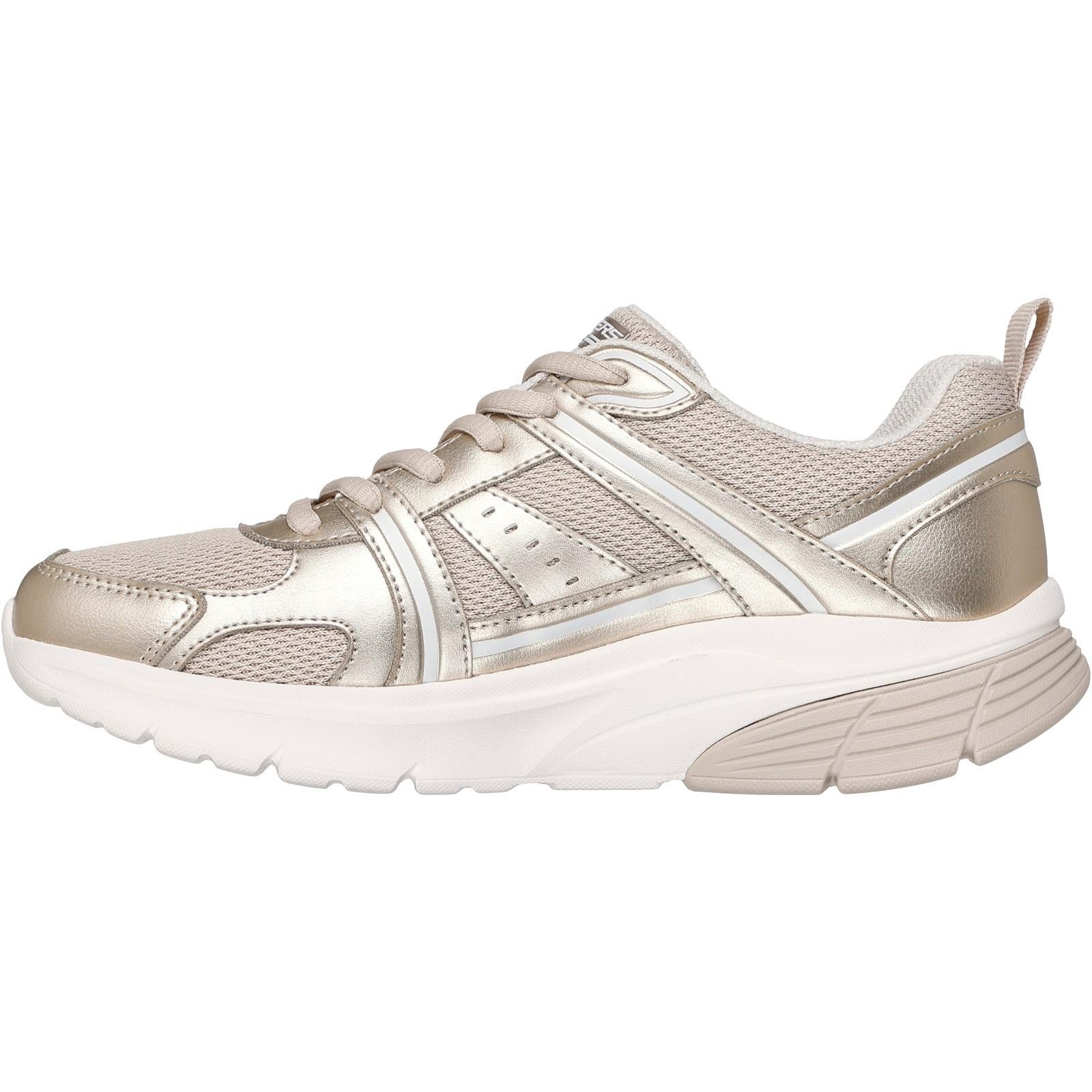 Women's Wide Fit Skechers 117770 Bobs Vamos Trainers