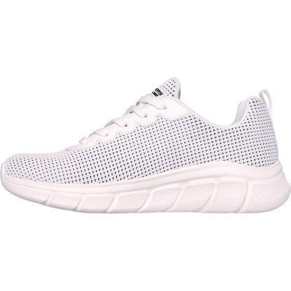 Women's Wide Fit Skechers 117346 Bobs Sport B Flex Visionary Essence Trainers
