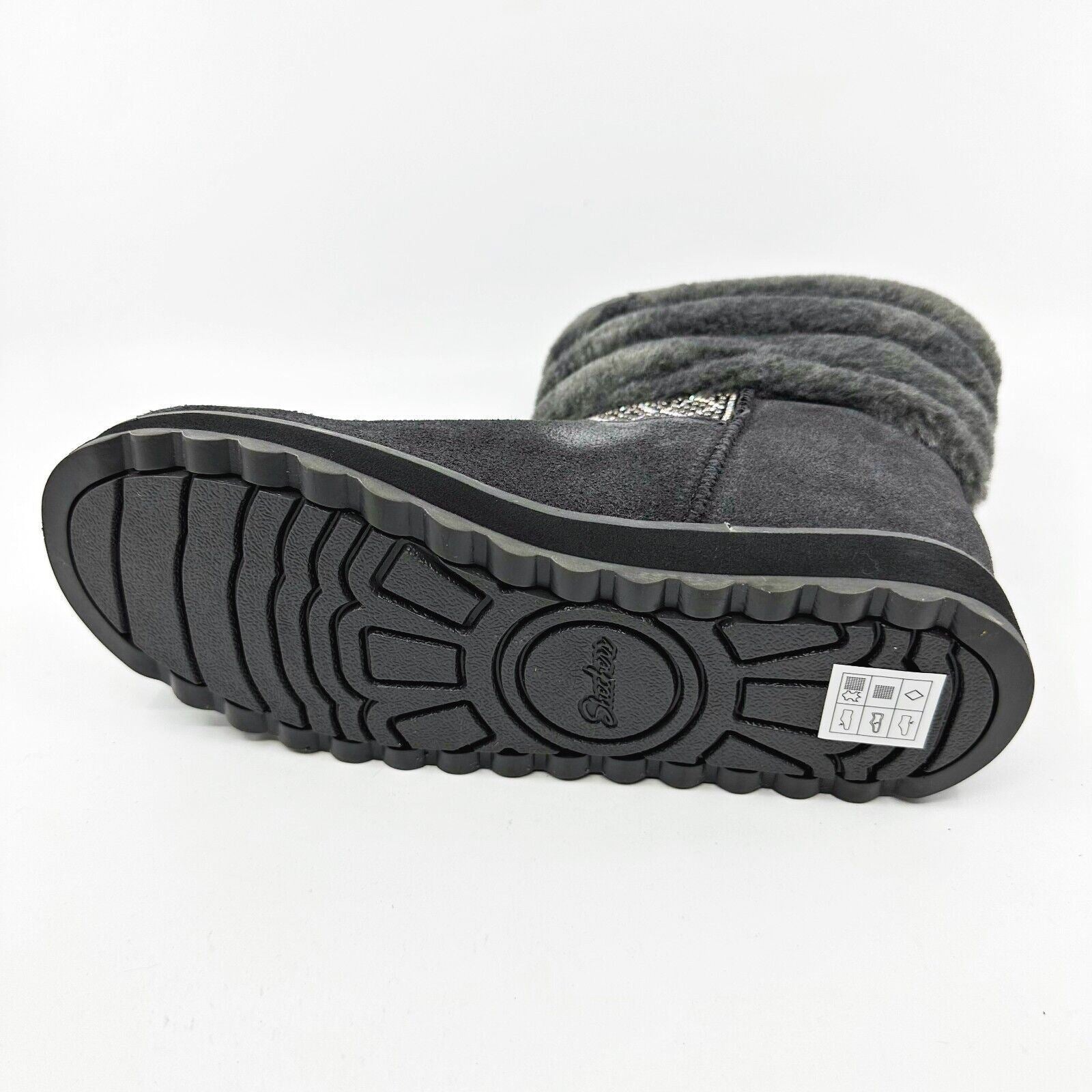 Skechers Keepsakes 2.0 Casual Day Charcoal Womens Size 5 Winter Comfort Boots