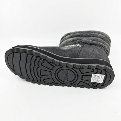 Skechers Keepsakes 2.0 Casual Day Charcoal Womens Size 5 Winter Comfort Boots