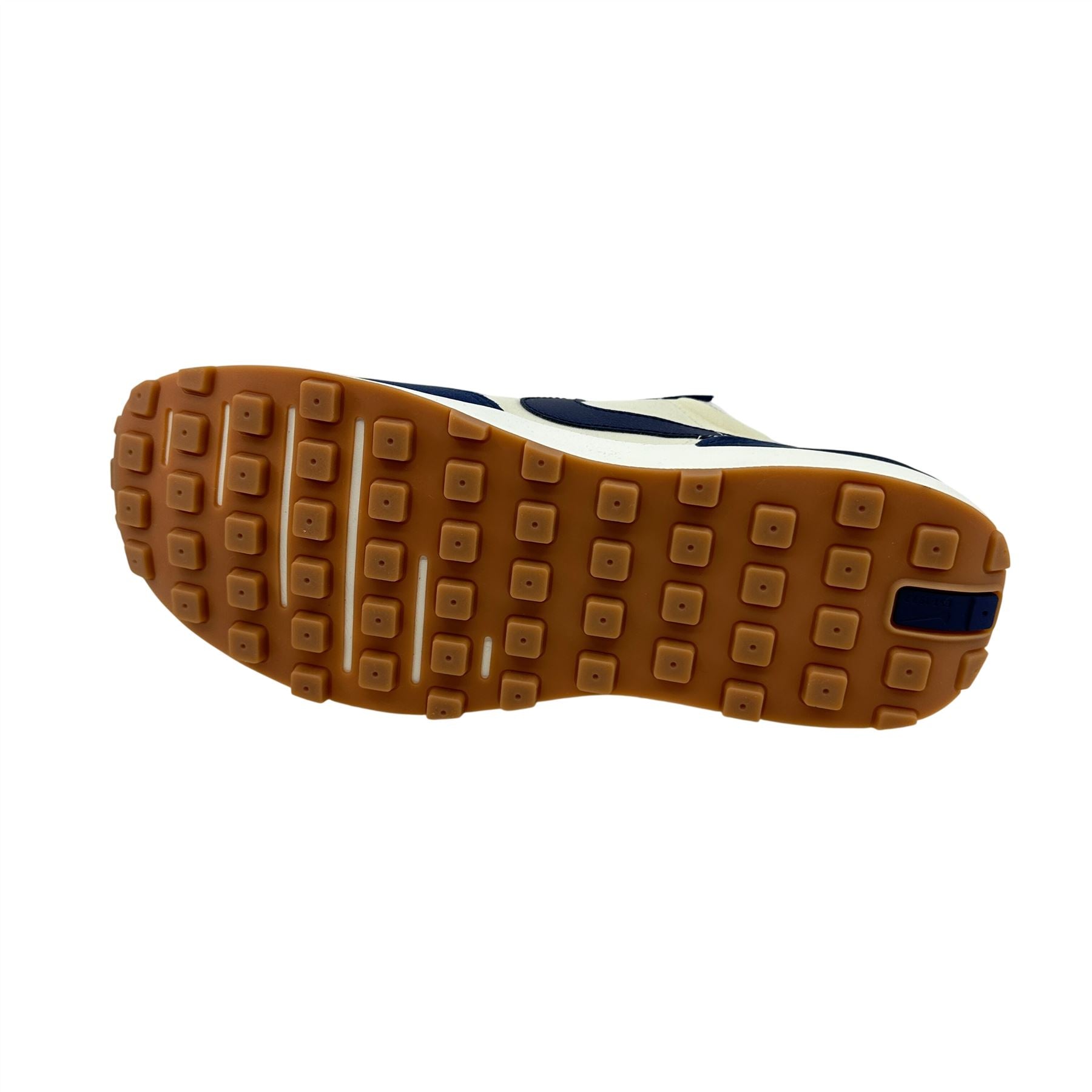 Nike Waffle One SE Coconut Milk Midnight Navy Mens Athletic Sneaker