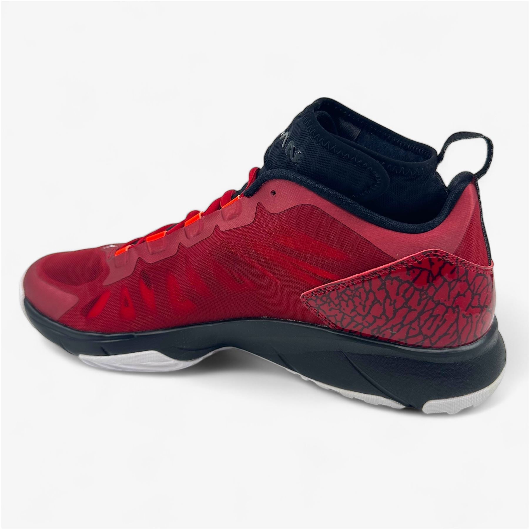 Jordan Jumpman Dominate Pro Grym Red White Black Crimson Mens Athletic Sneaker