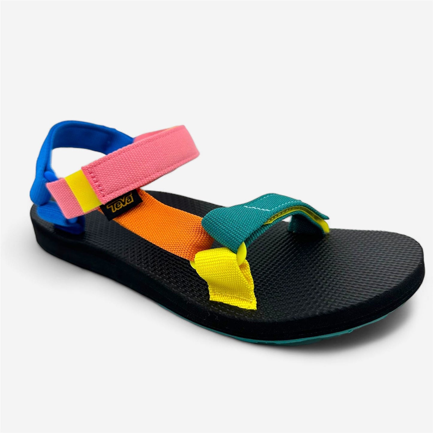 Teva Original Universal 90s Multicolor Black Womens Sandal Slip-On