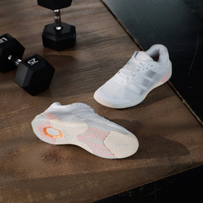 ADIDAS - DROPSET 4 POWER TRAINER - WOMEN'S - FTWWHT/SILVMT/LUOR