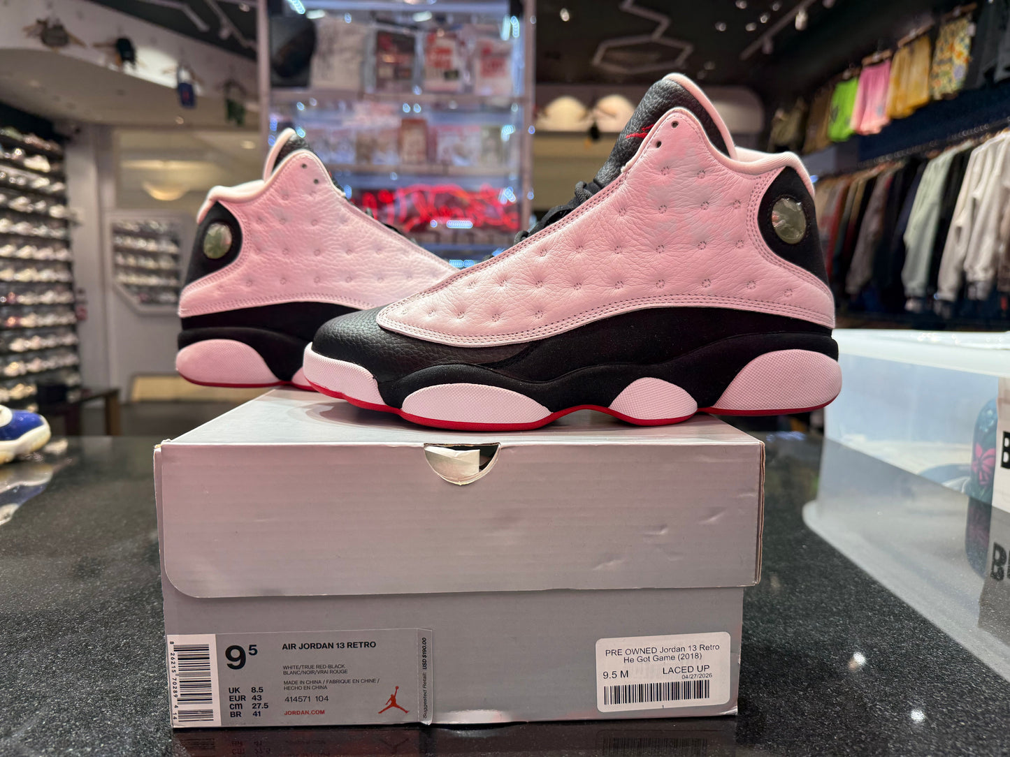 PRE OWNED Jordan 8 Retro White True Red (2025)