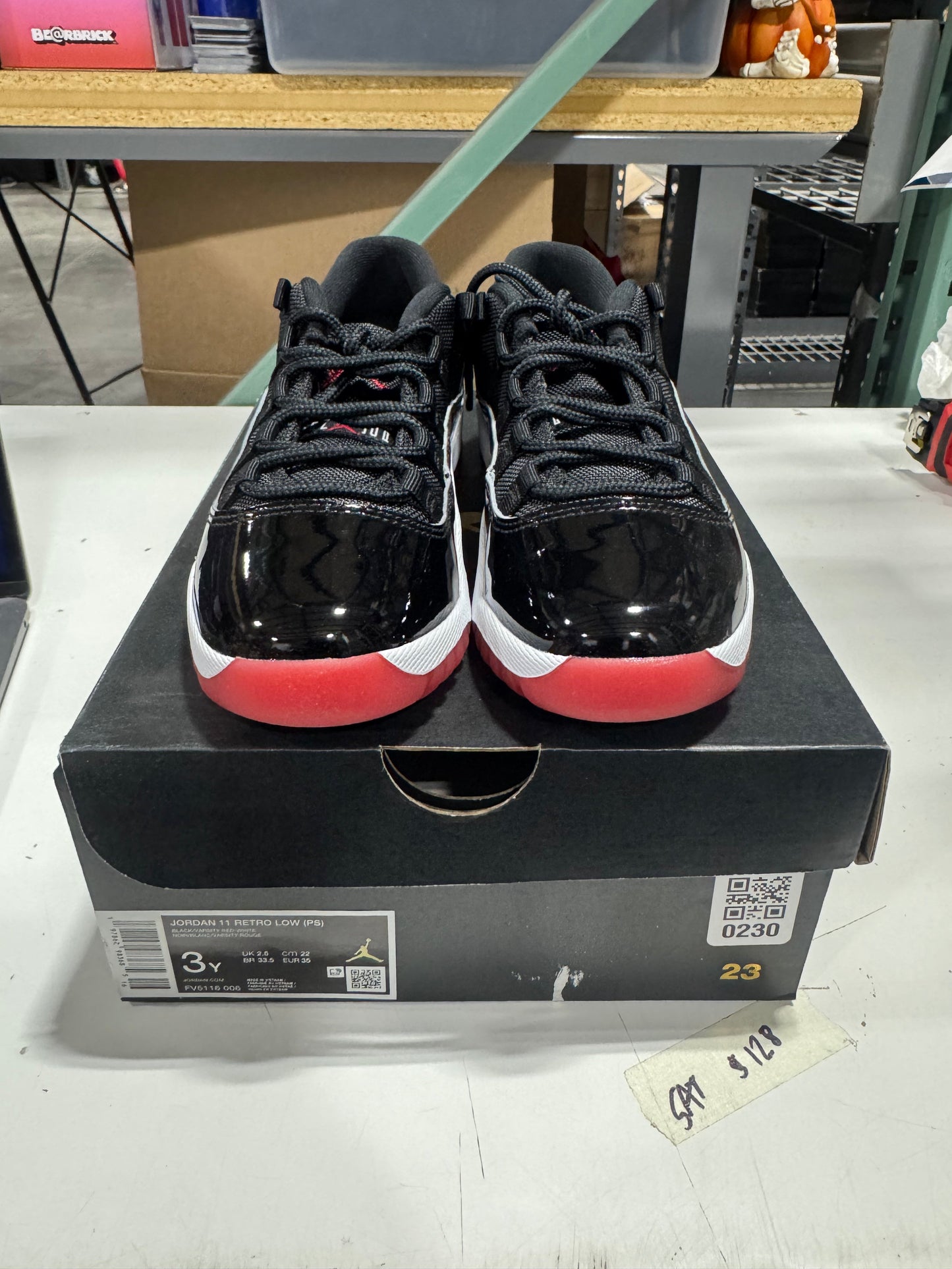 *Conditional* Jordan 11 Retro Low Bred (PS) (2025)