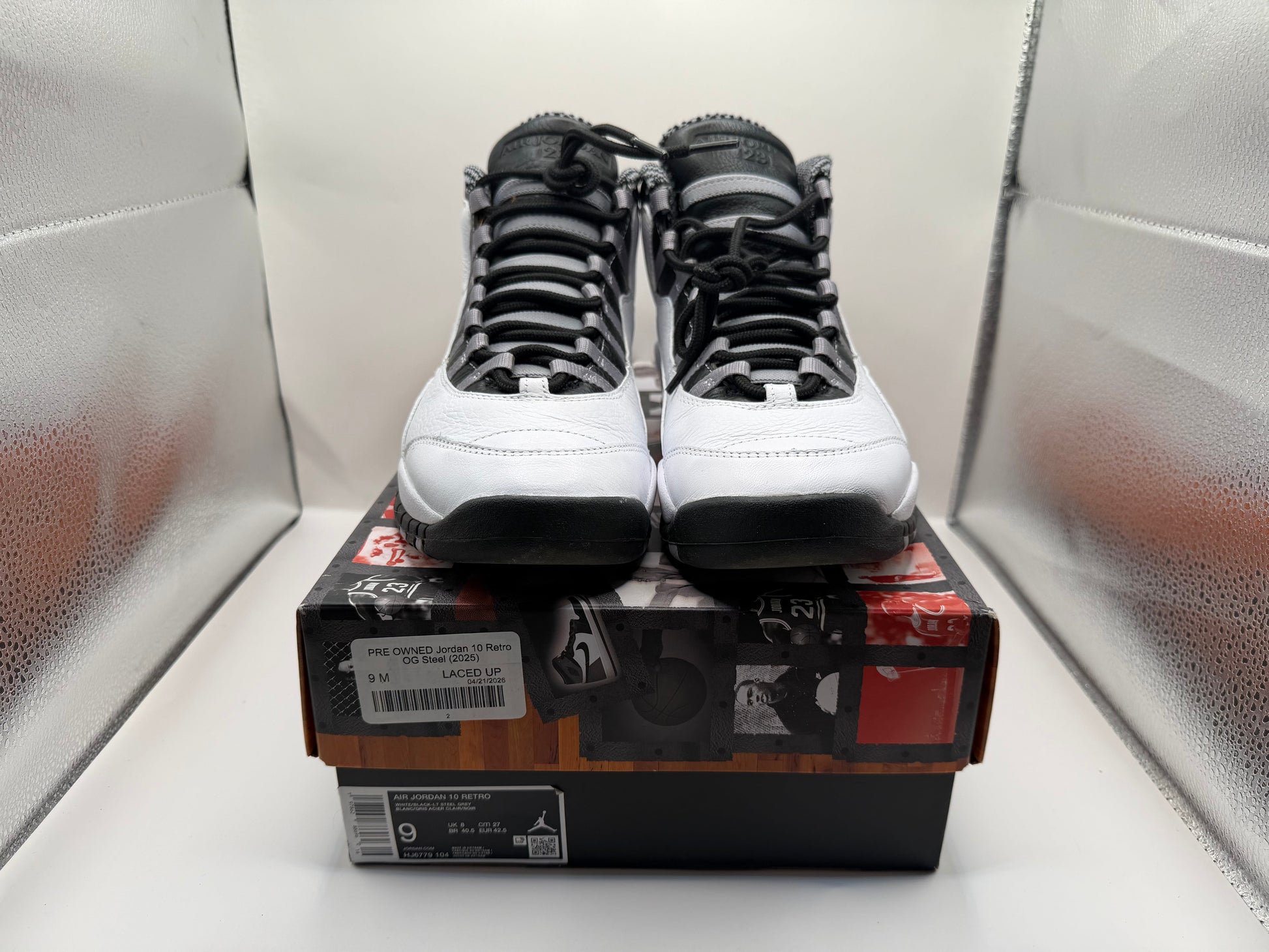 PRE OWNED Jordan 10 Retro OG Steel (2025)