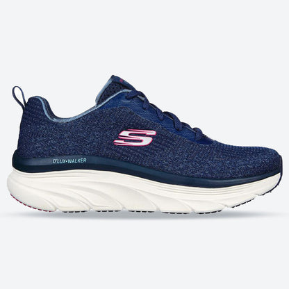 Women's Wide Fit Skechers 149815 Daily Beauty D'lux Vegan Walker Trainers