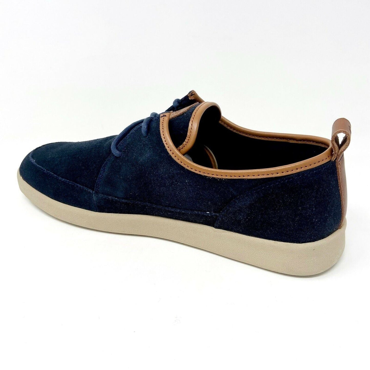 Clae Marlin Deep Navy Suede Mens Premium Casual Sneakers