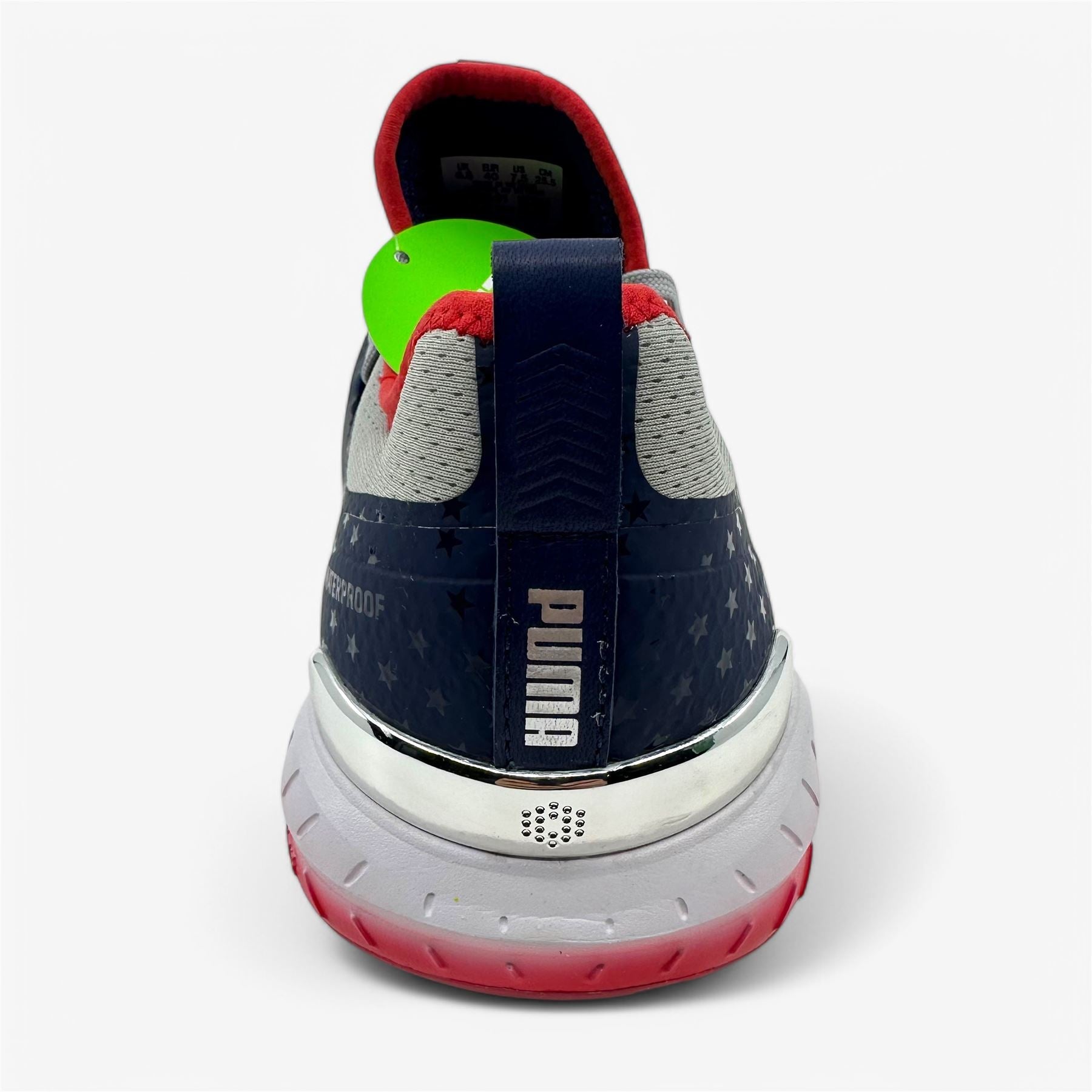 PUMA Articulate Stars Stripes Navy All time Red Mens Size 7.5 Waterproof Golf Shoes