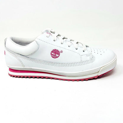 Timberland Timbercourt White Leather Womens Casual Sneakers 18383