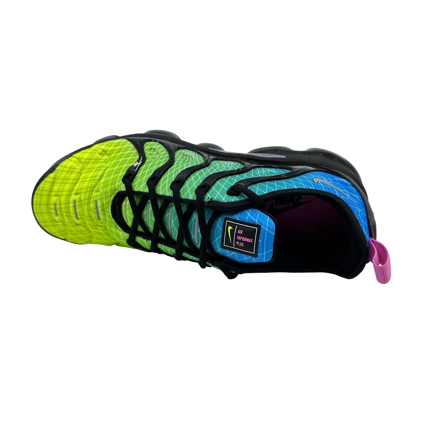 Nike Air Vapormax Plus Aurora Green Reflect Silver Mens Athletic Sneaker