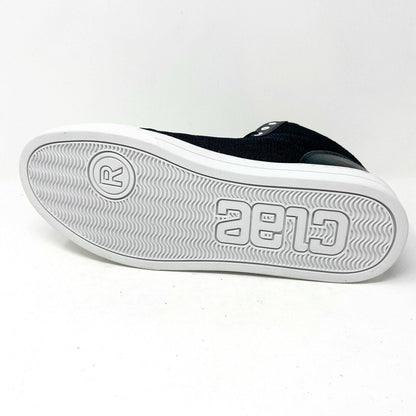 Clae Russell 07 Black Leather Mesh Mens Premium Casual Shoes
