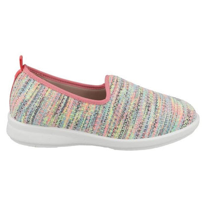 Women's Wide Fit DB Greta Canvas Shoes