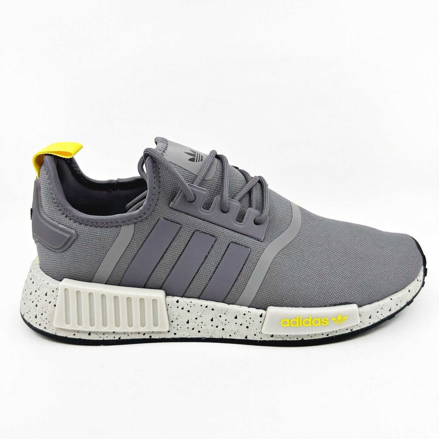 Adidas NMD R1 Trace Gray Speckle White Mens Sneakers GX9534