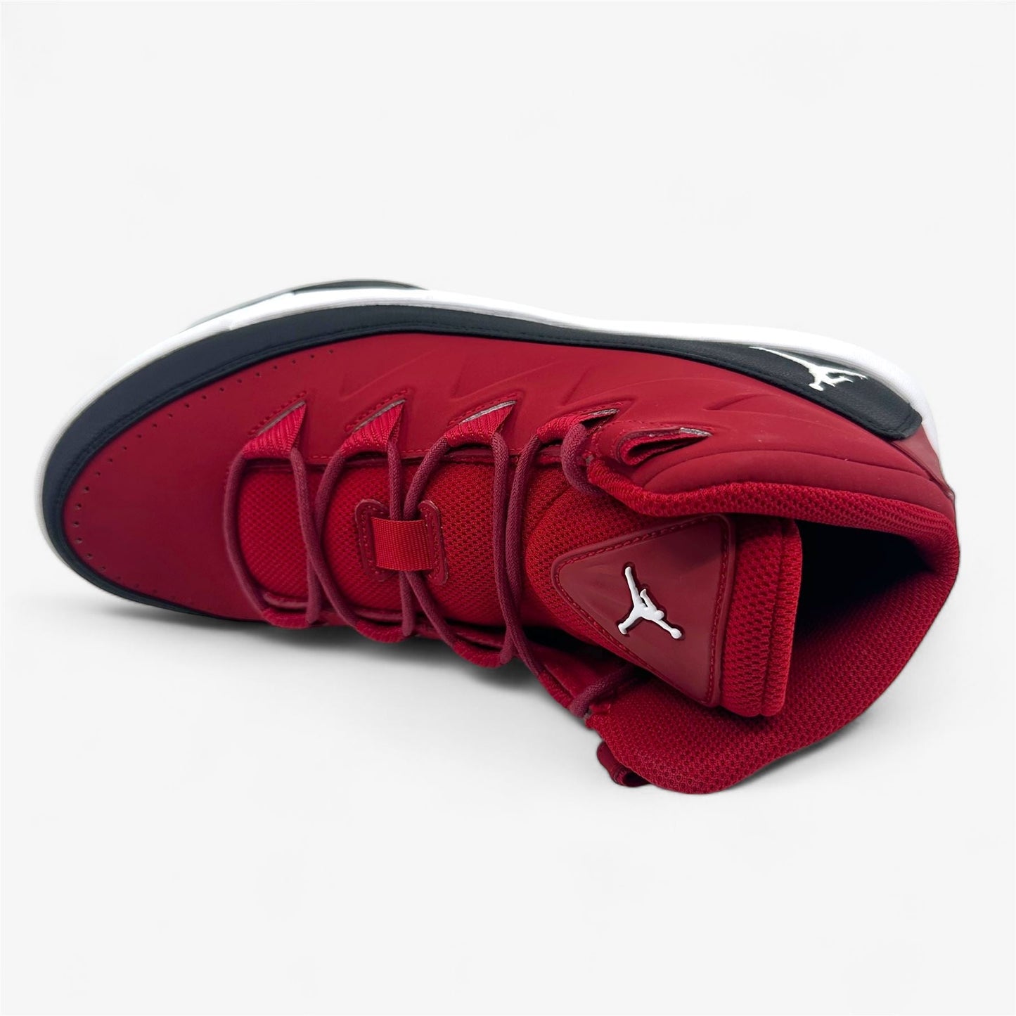 Jordan Air Deluxe Gym Red White Black Mens Athletic Sneaker