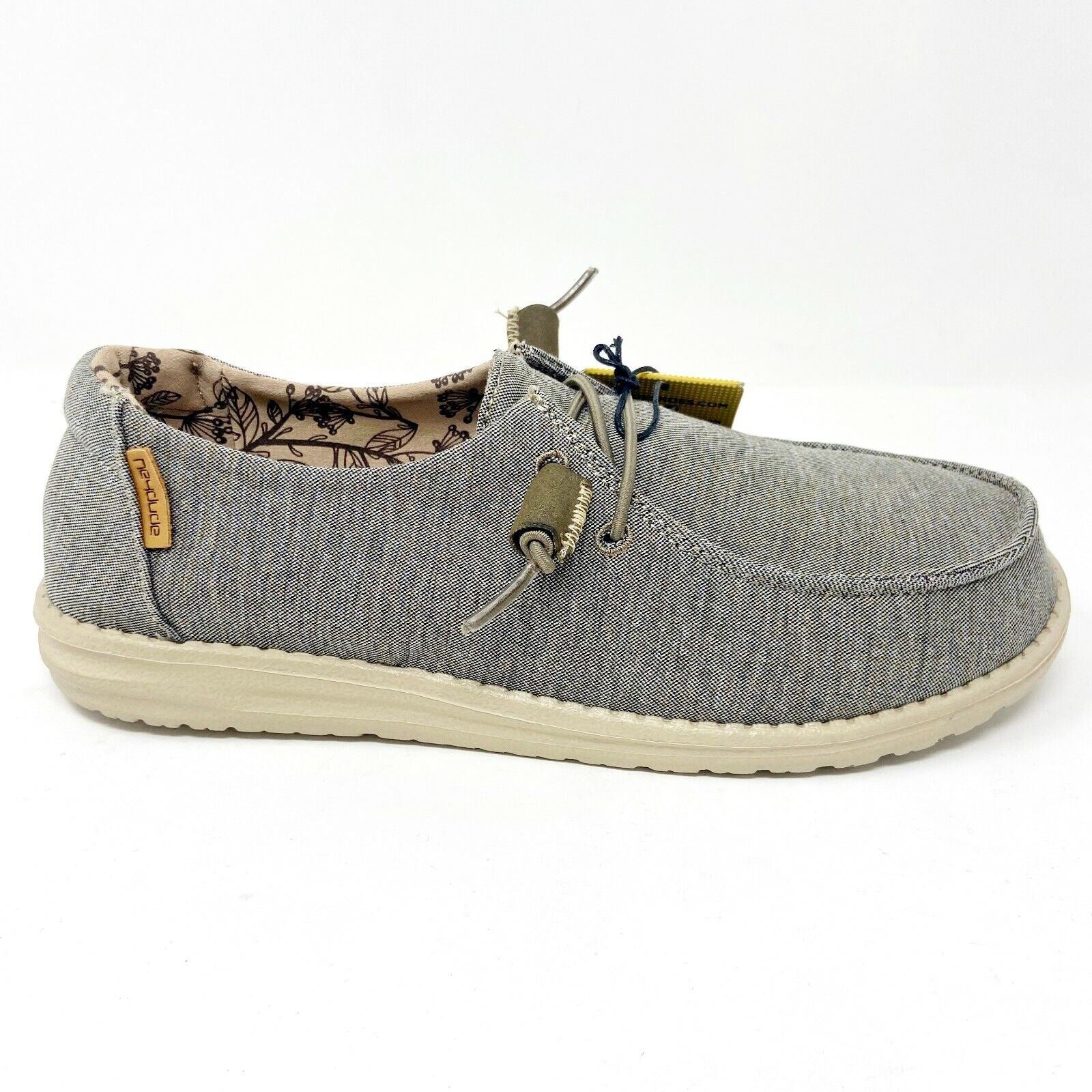 Hey Dude Womens Wendy Stretch Steppa Slip On Walking Comfort Shoes