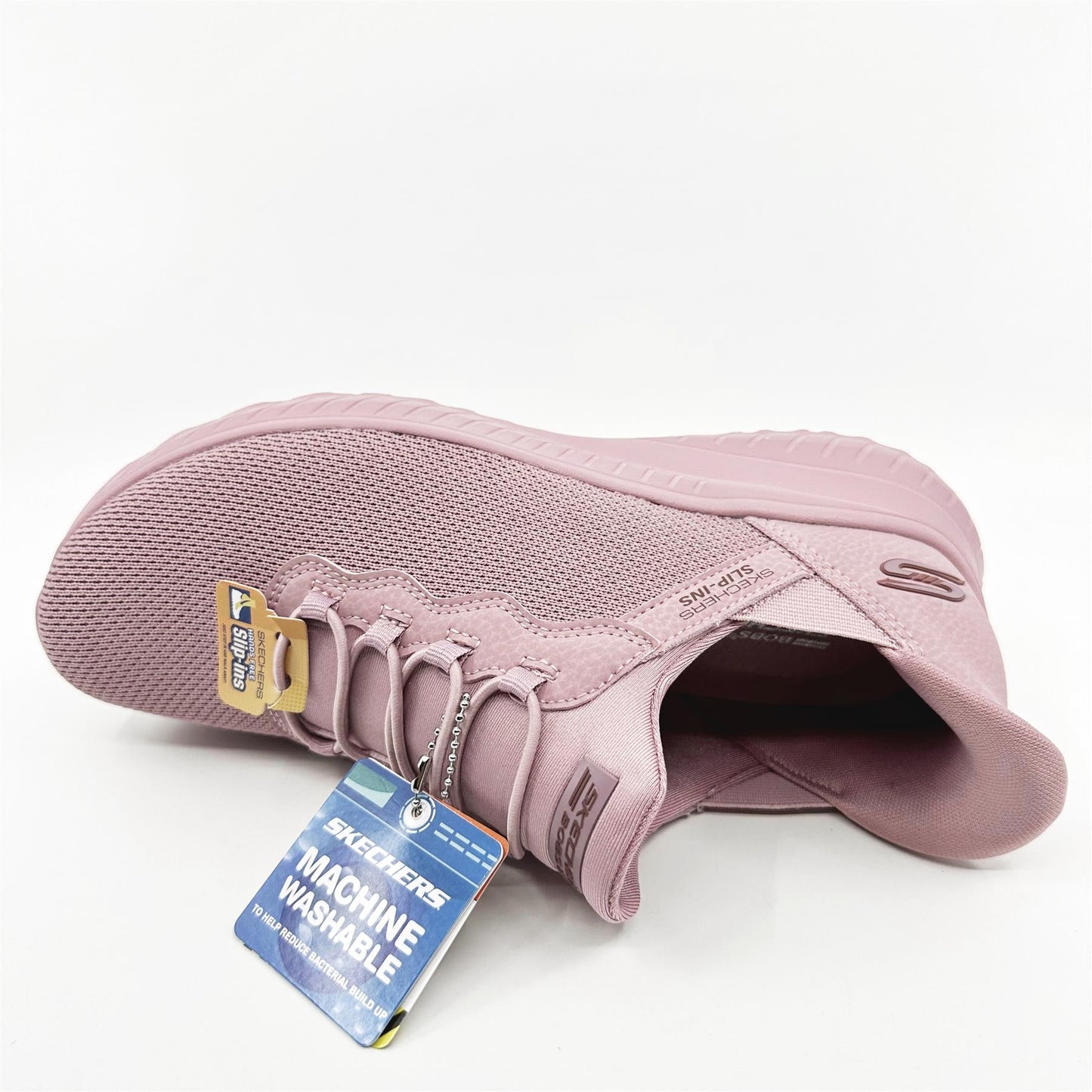 SKECHERS Bobs Squad Chaos Daily Inspiration Rose Womens  Slip On Sneakers