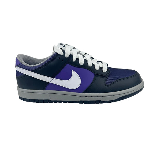 Nike Dunk Low Varsity Purple White Black Mens Size 8 Athletic Sneaker