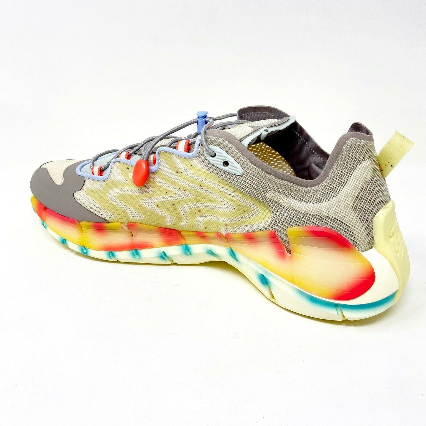 Reebok Zig Kinetica II Brain Dead Paper Lemon Glow Mens Running Shoes S23891
